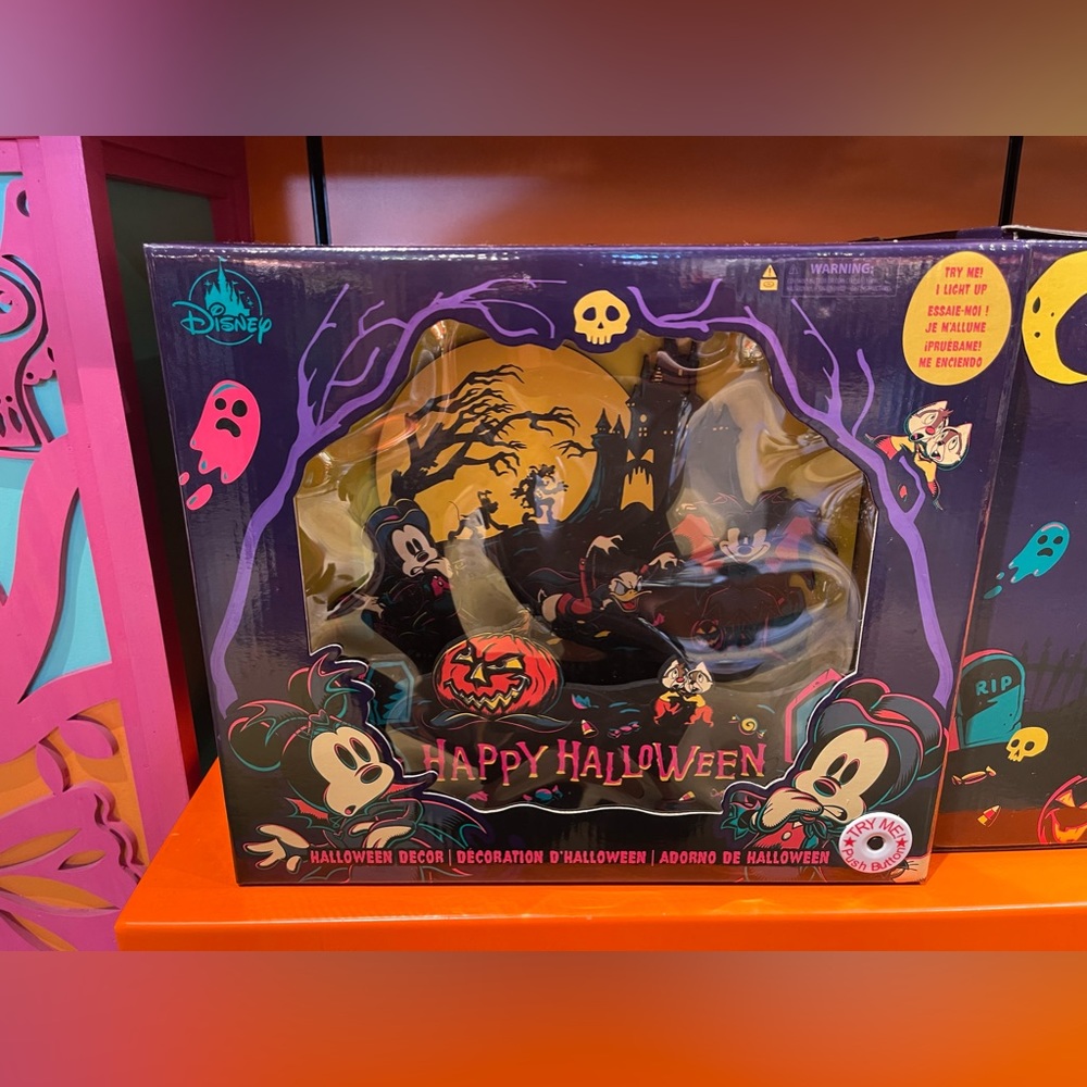 Disney Parks Halloween Mickey and Friends Decor Light Up - Picture 3 of 11